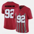 #92 Adolphus Washington College Football OSU Men Red Jersey 223310-525