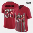 #92 Adolphus Washington Pictorial Fashion Ohio State Youth Red Jersey 884673-606