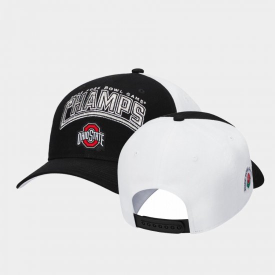 Ohio State 2022 Rose Bowl Champions Locker Room Classic 99 Adjustable Unisex Black Hat 791468-272