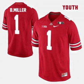 #1 Braxton Miller College Football OSU Youth Red Jersey 334859-601 #1 Braxton Miller College Football OSU Youth Red Jersey 334859-601