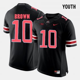 #10 CaCorey Brown College Football Ohio State Youth Black Jersey 561815-682
