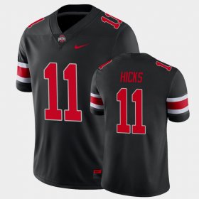 #11 C.J. Hicks Game Ohio State Mens Black Jersey 686848-227