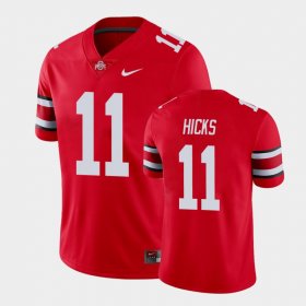 #11 C.J. Hicks Game Ohio State Men Red Jersey 337361-592