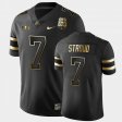 #7 C.J. Stroud 100th Anniversary Ohio State 100th Year Stadium Anniversary Golden Mens Black Jersey 554776-608