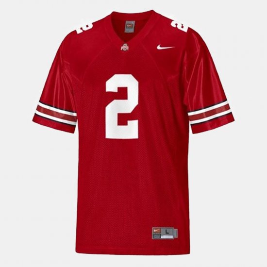 #2 Cris Carter College Football Ohio State Youth Red Jersey 324210-679