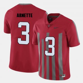 #3 Damon Arnette College Football Ohio State Mens Red Jersey 423270-687