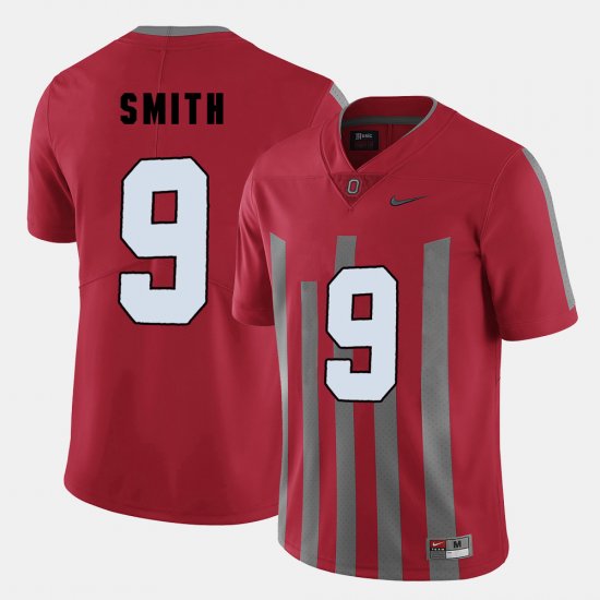 #9 Devin Smith College Football Ohio State Buckeyes Men Red Jersey 641477-162