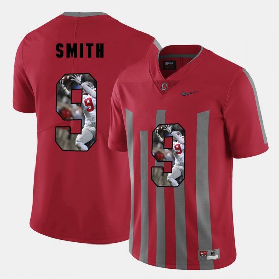 #9 Devin Smith Pictorial Fashion OSU Mens Red Jersey 974979-461