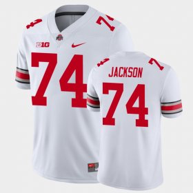 #74 Donovan Jackson Game OSU Mens White Jersey 560730-173