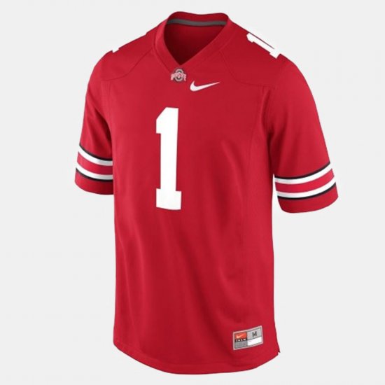 #1 Dontre Wilson College Football Ohio State Men Red Jersey 196357-476