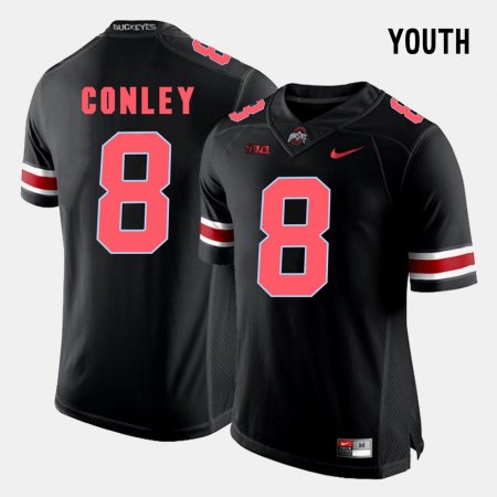 #8 Gareon Conley College Football Ohio State Youth Black Jersey 926492-651