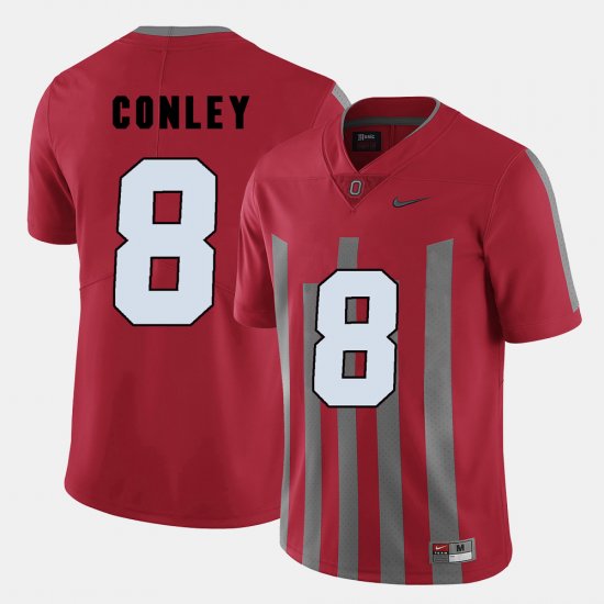 #8 Gareon Conley College Football OSU Buckeyes Men\'s Red Jersey 877274-805