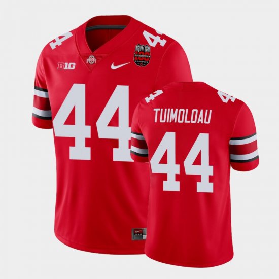 #44 J.T. Tuimoloau 100th Anniversary Ohio State 100th Year Stadium Anniversary Men\'s Red Jersey 805967-502