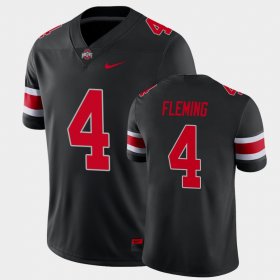 #4 Julian Fleming Game OSU Mens Black Jersey 705271-919