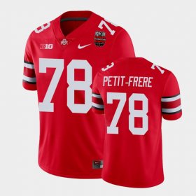 #78 Nicholas Petit-Frere 100th Anniversary Ohio State 100th Year Stadium Anniversary Men's Red Jersey 427946-838