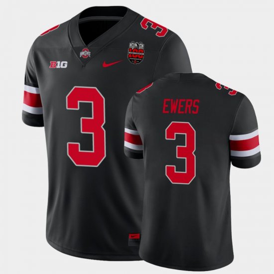 #3 Quinn Ewers 100th Anniversary Ohio State Buckeyes 100th Year Stadium Anniversary Men Black Jersey 368711-396