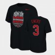 #3 Quinn Ewers 100th Anniversary Ohio State 100th Year Stadium Anniversary Men's Black T-Shirt 685344-624