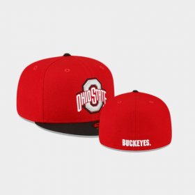 Fitted Ohio State 59FIFTY Unisex Red Hat 525018-373
