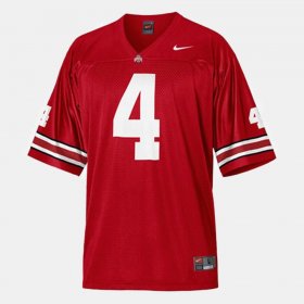 #4 Santonio Holmes College Football Ohio State Buckeyes Men Red Jersey 775850-180