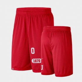 Wordmark Ohio State Performance Men's Scarlet Shorts 711201-464