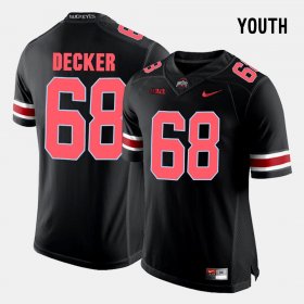 #68 Taylor Decker College Football Ohio State Youth Black Jersey 232853-960 #68 Taylor Decker College Football Ohio State Youth Black Jersey 232853-960