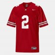 #2 Terrelle Pryor College Football Ohio State Men's Red Jersey 574296-799
