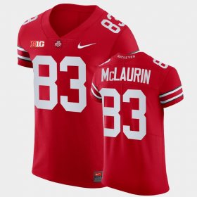 #83 Terry McLaurin College Football Ohio State Elite Men All Scarlet Jersey 328396-458