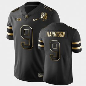 #9 Zach Harrison 100th Anniversary Ohio State Buckeyes 100th Year Stadium Anniversary Golden Men Black Jersey 234720-320