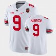 #9 Zach Harrison 100th Anniversary Ohio State Buckeyes 100th Year Stadium Anniversary Men White Jersey 608830-807
