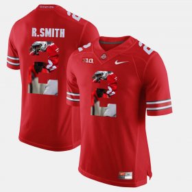 #2 Rod Smith Pictorial Fashion Ohio State Men's Scarlet Jersey 687660-534
