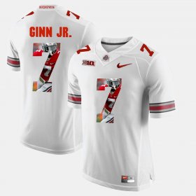 #7 Ted Ginn Jr. Pictorial Fashion Ohio State Mens White Jersey 817119-553 #7 Ted Ginn Jr. Pictorial Fashion Ohio State Mens White Jersey 817119-553