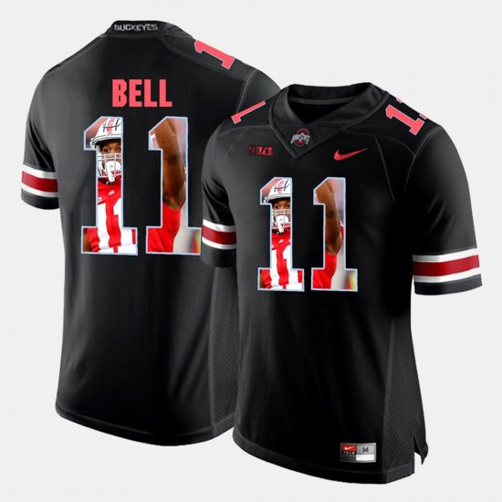 #11 Vonn Bell Pictorial Fashion Ohio State Mens Black Jersey 216001-697