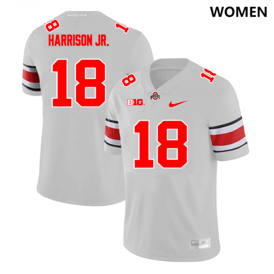 #18 Marvin Harrison Jr. 2023 Alternate OSU Womens Gary Jersey 162413-768