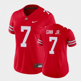 #7 Ted Ginn Jr. College Football Ohio State Game Womens Scarlet Jersey 826878-940