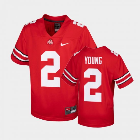 #2 Chase Young 2020 NFL Draft Ohio State Buckeyes Replica Youth Scarlet Jersey 126761-629