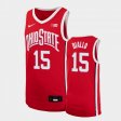 #15 Ibrahima Diallo Replica Ohio State Basketball Youth Scarlet Jersey 707610-339