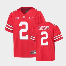 #2 J.K. Dobbins Alumni Football Game Ohio State Youth Scarlet Jersey 377412-302 #2 J.K. Dobbins Alumni Football Game Ohio State Youth Scarlet Jersey 377412-302