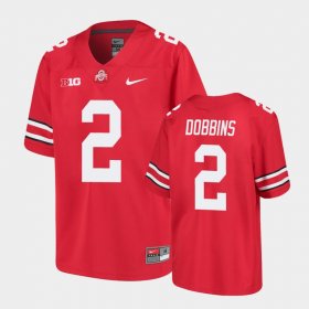 #2 J.K. Dobbins College Football Ohio State Youth Scarlet Jersey 707381-854 #2 J.K. Dobbins College Football Ohio State Youth Scarlet Jersey 707381-854