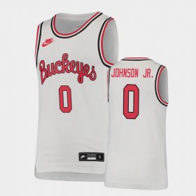 #0 Meechie Johnson Jr. Throwback OSU Basketball Youth White Jersey 637536-915