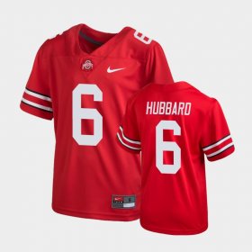 #6 Sam Hubbard Untouchable Ohio State Buckeyes Football Youth Scarlet Jersey 760392-745