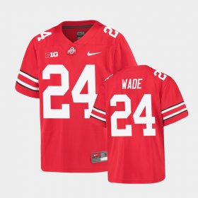 #24 Shaun Wade Alumni Football Game OSU Buckeyes Youth Scarlet Jersey 619544-810 #24 Shaun Wade Alumni Football Game OSU Buckeyes Youth Scarlet Jersey 619544-810