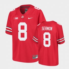 #8 Trey Sermon College Football OSU Youth Scarlet Jersey 289087-664 #8 Trey Sermon College Football OSU Youth Scarlet Jersey 289087-664